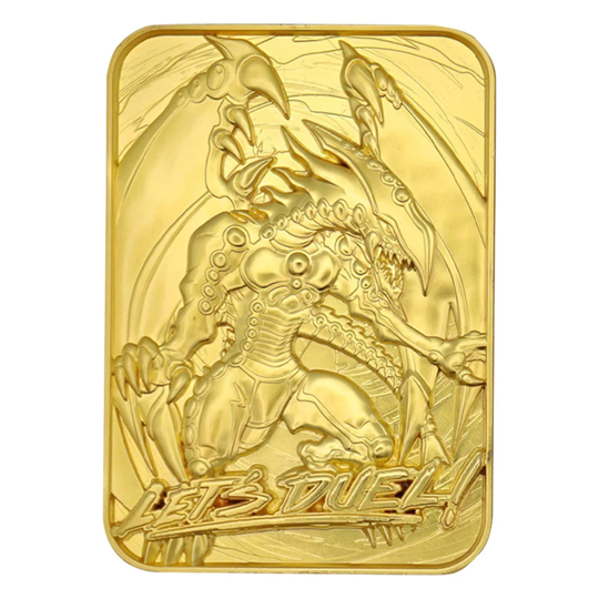 Yu-Gi-Oh! Limited Edition 24k Gold Plated Metal Cards