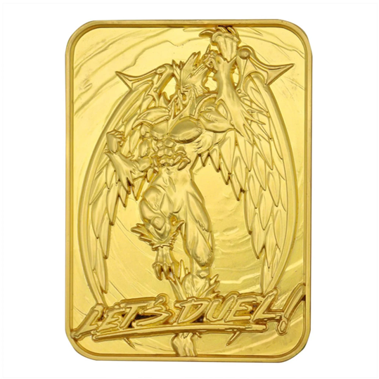 Yu-Gi-Oh! Limited Edition 24k Gold Plated Metal Cards