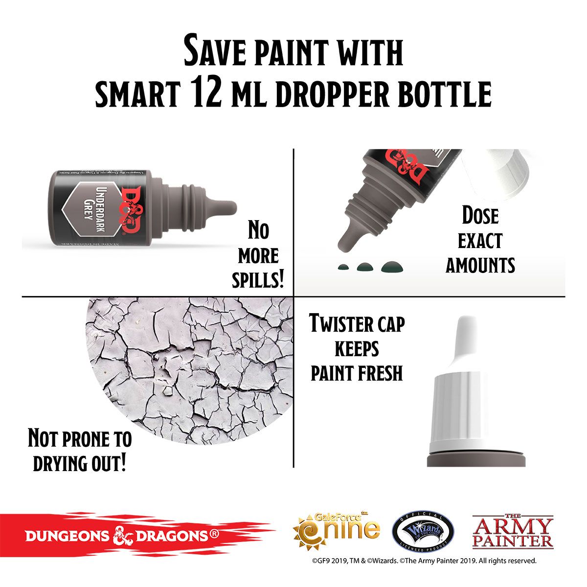 D&D Nolzur's Marvelous Pigments: Monsters Paint Set