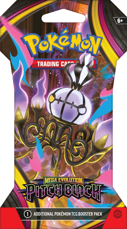 Pokemon TCG: Mega Evolution Pitch Black Sleeved Booster