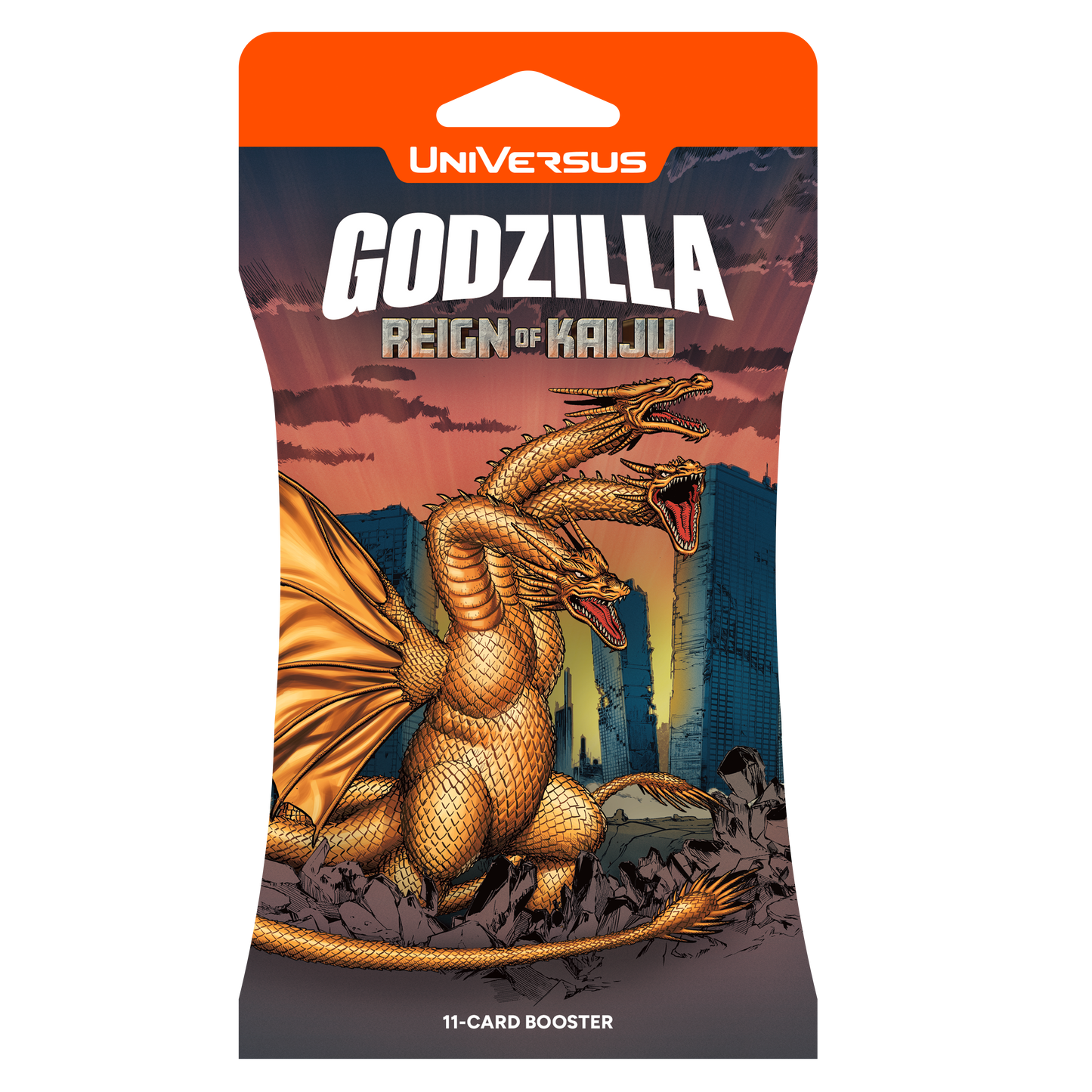 Godzilla Reign of Kaiju Hanging Booster Pack