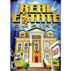 Cover of 'Real Estate Empire' game with a house and 'SOLD!' sign.