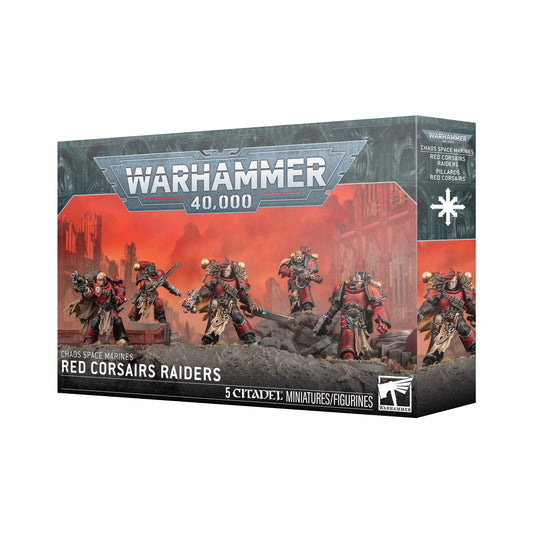 Warhammer 40,000 - Chaos Space Marines: Red Corsairs Raiders (PRE-ORDER RELEASES MAR 21ST)