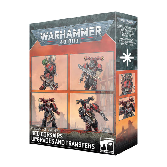 Warhammer 40,000 - Chaos Space Marines: Red Corsairs Upgrades & Transfers (PRE-ORDER RELEASES MAR 21ST)