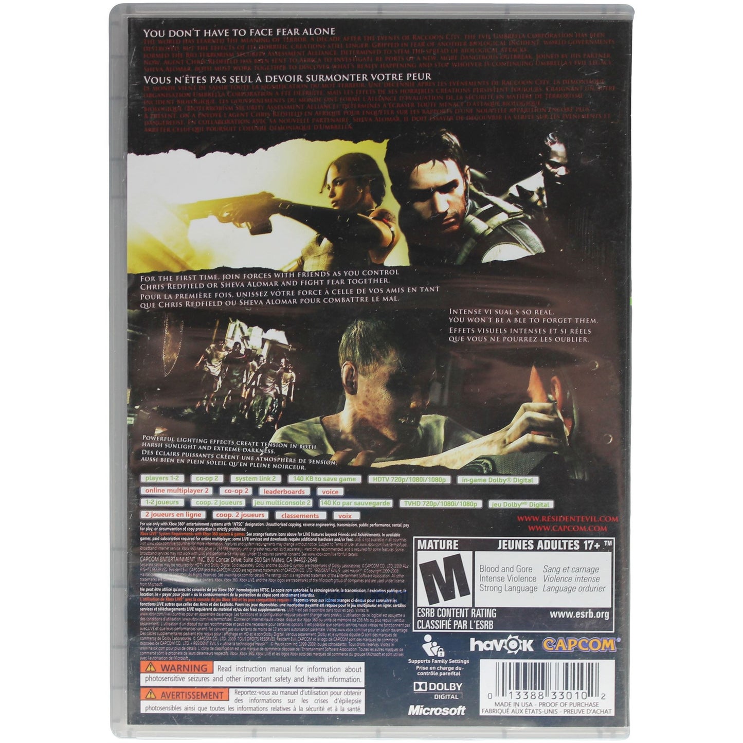 Resident Evil 5 (Xbox 360)