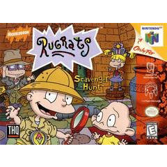 Game box for 'Rugrats Seaventast Hunt' on N64 console