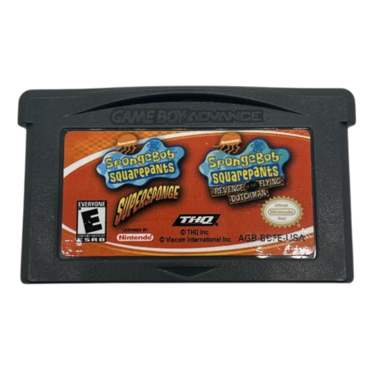 SpongeBob SquarePants Super Sponge & SpongeBob SquarePants Revenge of the Flying Dutchman (GBA)