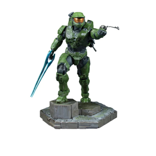 Halo Infinite: Master Chief with Grappleshot PVC Statue