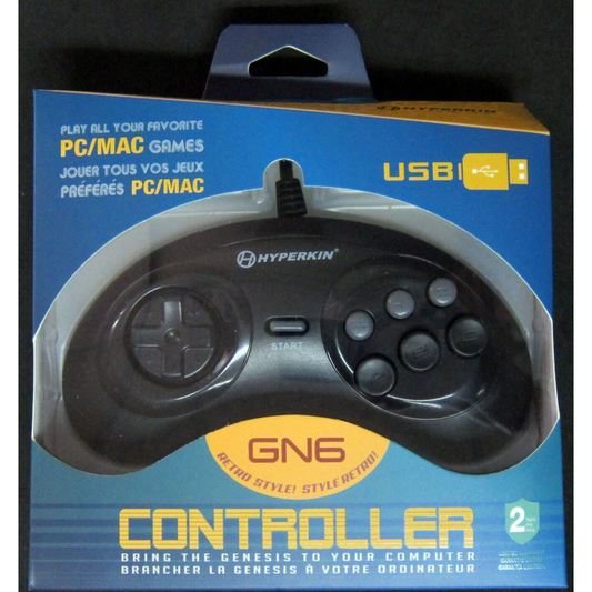 GN6 USB Controller for PC/MAC Retro Style!