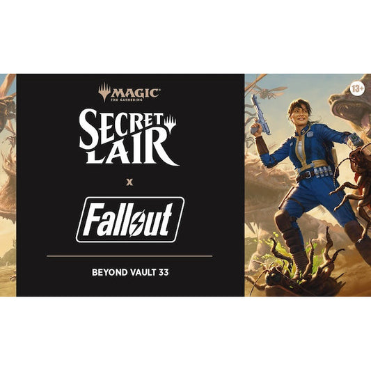 Magic: The Gathering x Secret Lair x Fallout: Beyond Vault 33