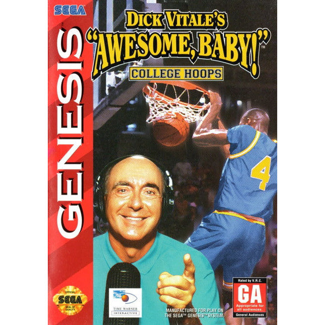 Dick Vitale's Awesome, Baby! College Hoops (Genesis)
