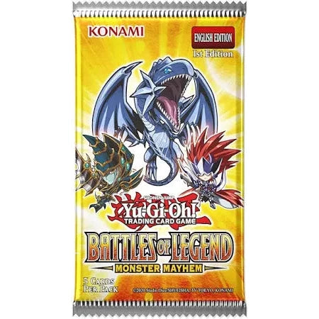 Yu-Gi-Oh Battles Of Legend Monster Mayhem Booster Pack