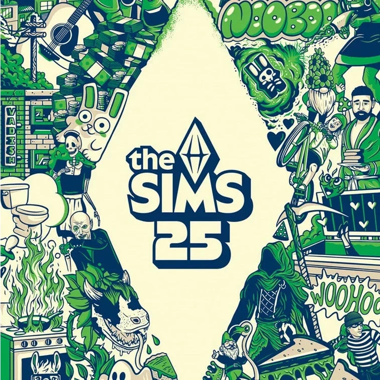 The Sims 25 2xLP Metallic Green