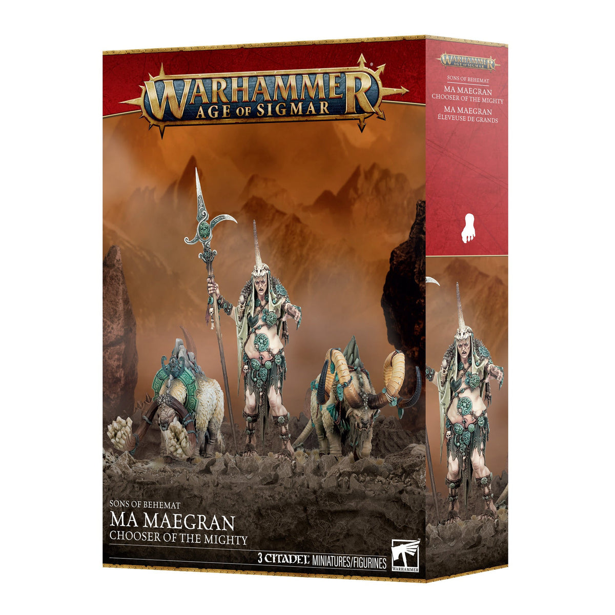 Warhammer Age of Sigmar - Sons Of Behemat: Ma Maegran Chooser Of The Mighty (PRE-ORDER RELEASES SEPT 26TH)