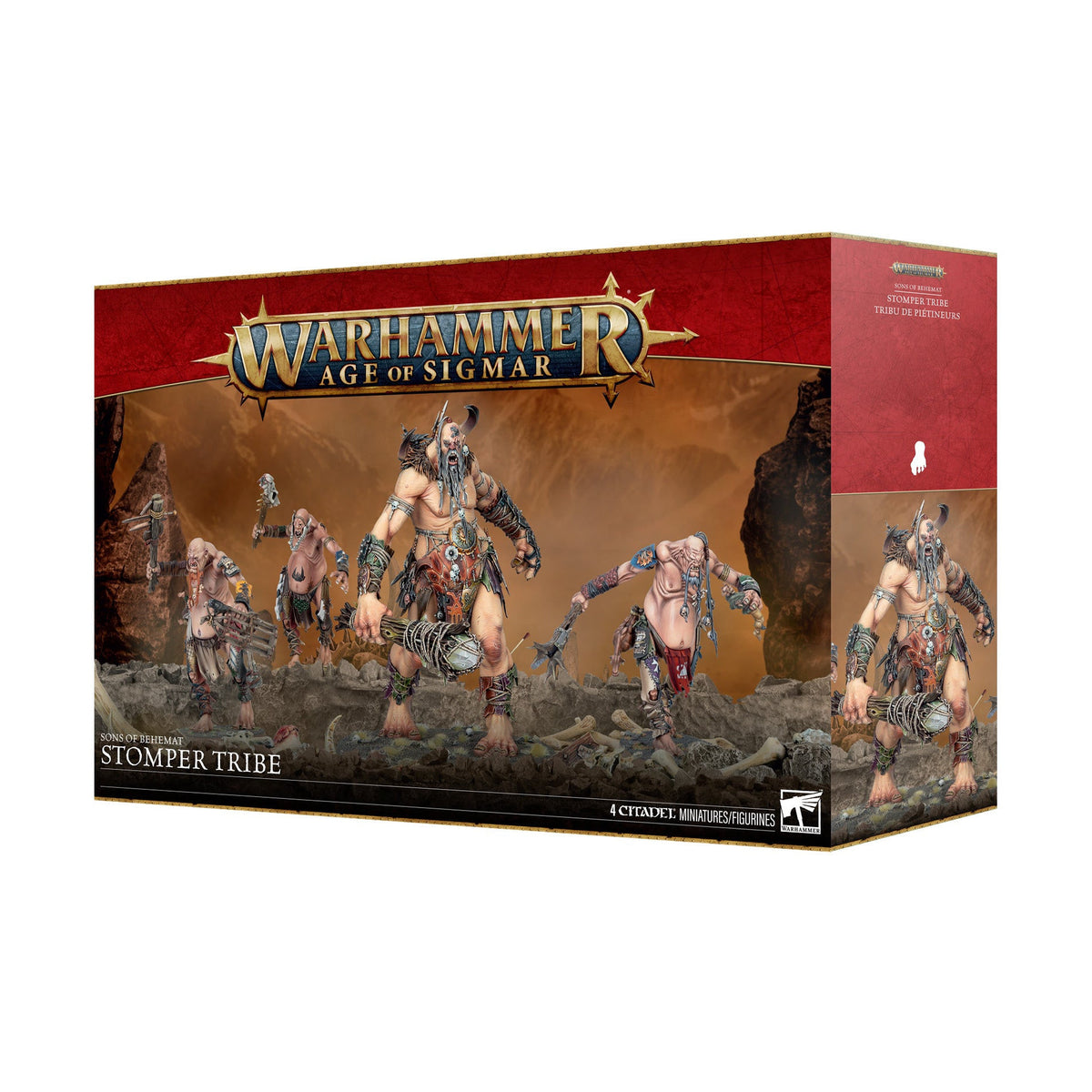 Warhammer Age of Sigmar - Sons Of Behemat: Stomper Tribe (PRE-ORDER RELEASES SEPT 26TH)