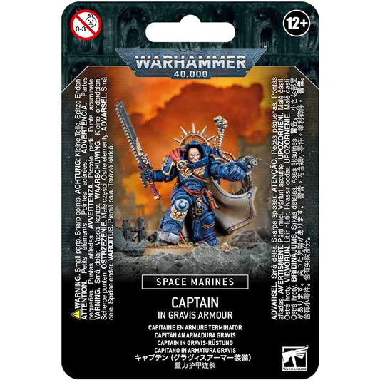 Warhammer 40,000 - Space Marines: Captain in Gravis Armour