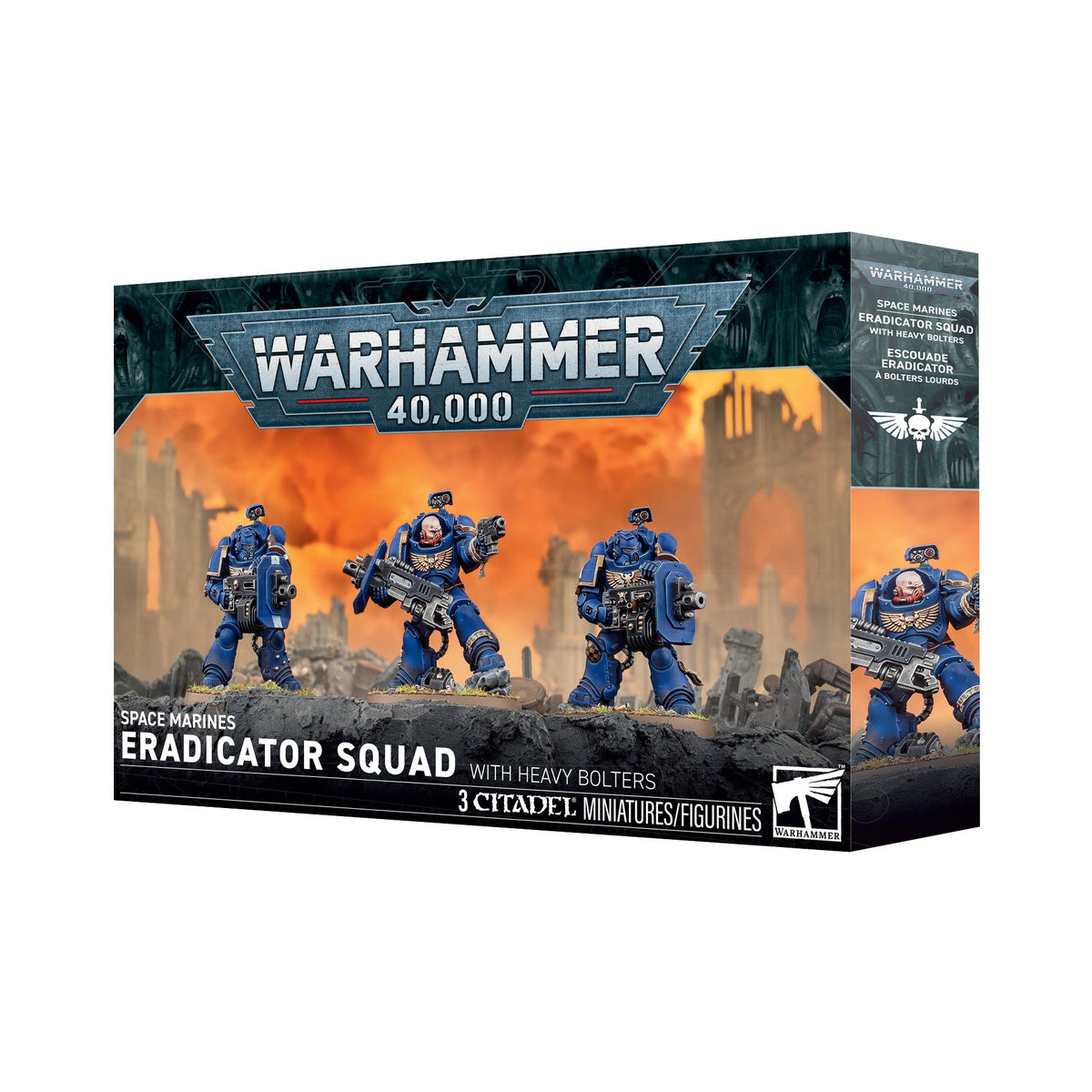 Warhammer 40,000 - Space Marines: Eradicator Squad With Heavy Bolters