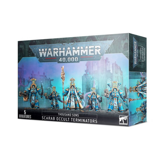 Warhammer 40,000 - Thousand Sons: Scarab Occult Terminators