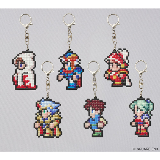 Final Fantasy Pixel Remaster DIY Pixel Art Keychain Blind Bag