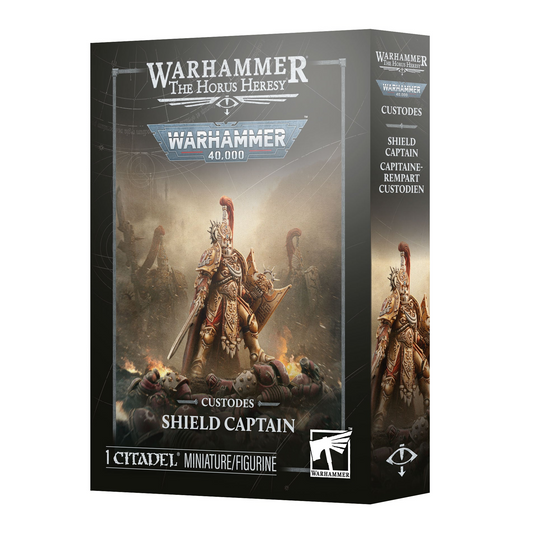 Warhammer The Horus Heresy - Custodes: Shield Captain (PRE-ORDER RELEASES OCT 17TH)