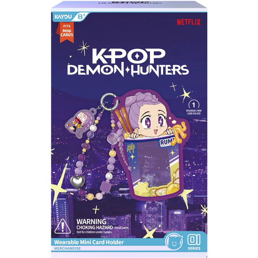 Kpop Demon Hunters Beaded Mini Card Sleeve Blind Box