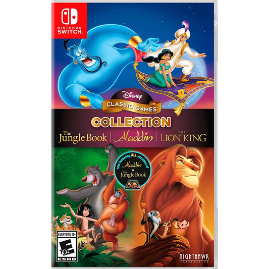 Disney Classic Games Collection: The Jungle Book, Aladdin, & The Lion King (Switch)