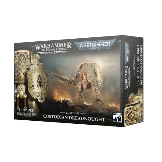 Warhammer The Horus Heresy - Custodes: Custodian Dreadnought (PRE-ORDER RELEASES OCT 17TH)