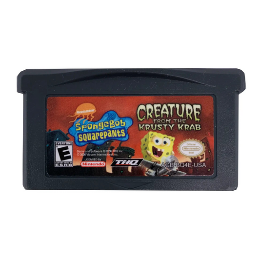 SpongeBob SquarePants Creature from Krusty Krab (GBA)