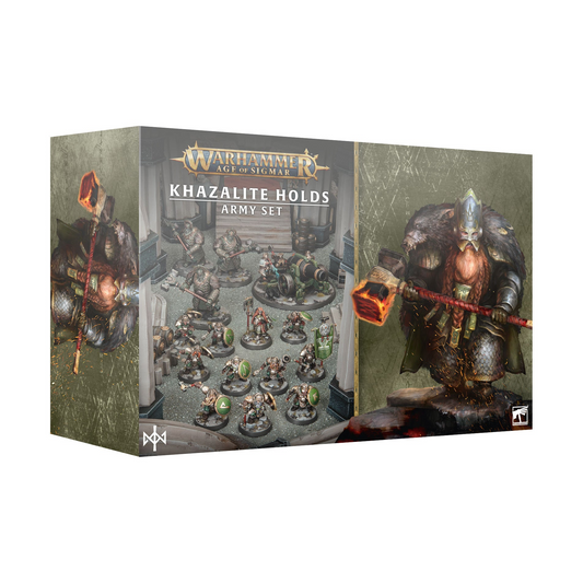 Warhammer Age of Sigmar - Khazalite Holds: Army Set (English) (PRE-ORDER RELEASES OCT 31ST)