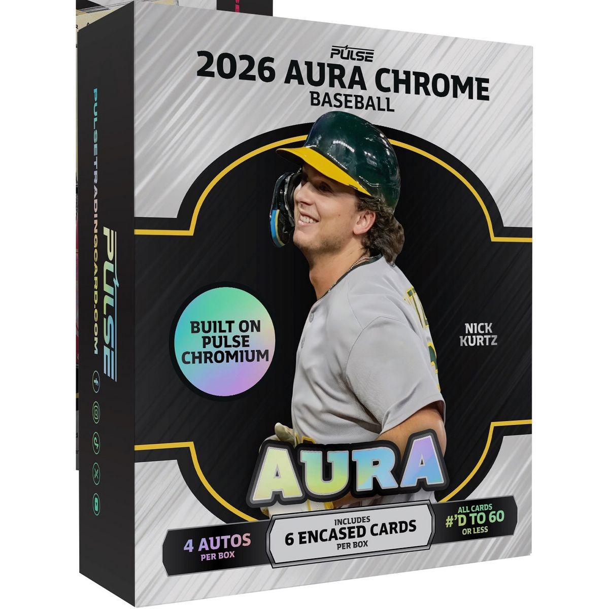 Pulse Aura Chrome Baseball 2026 Hobby Box