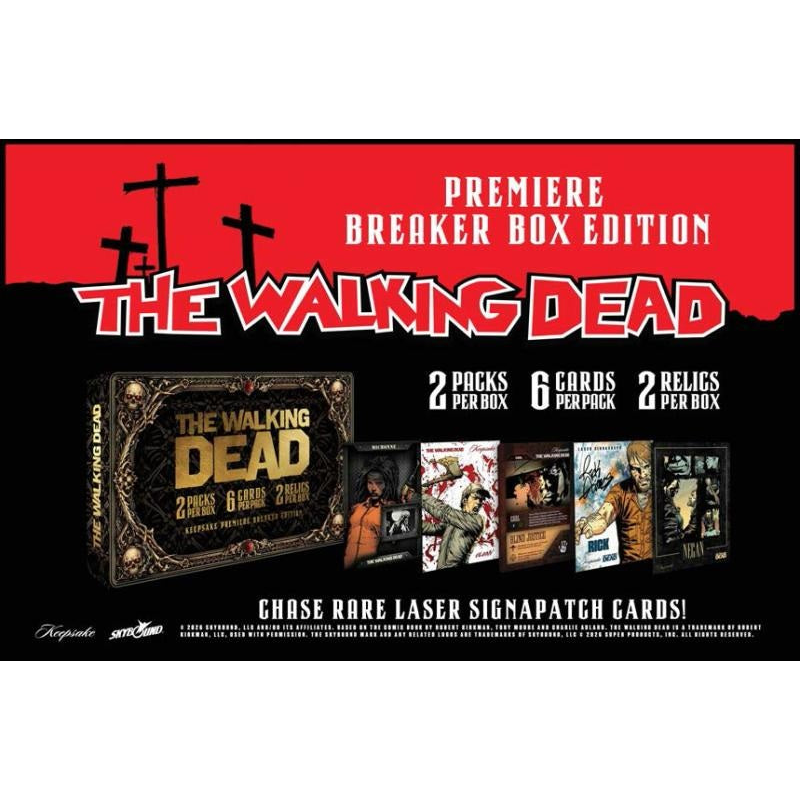 The Walking Dead Keepsake Premier Breaker Edition