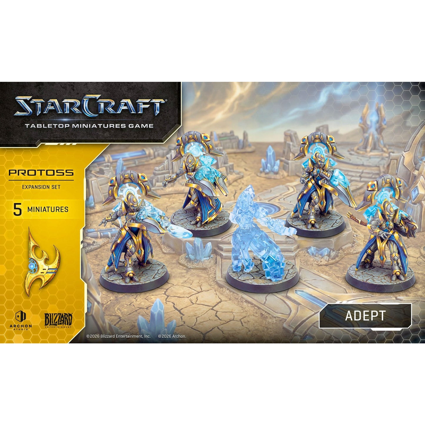 StarCraft: Tabletop Miniatures Game - Protoss Adept Expansion Set