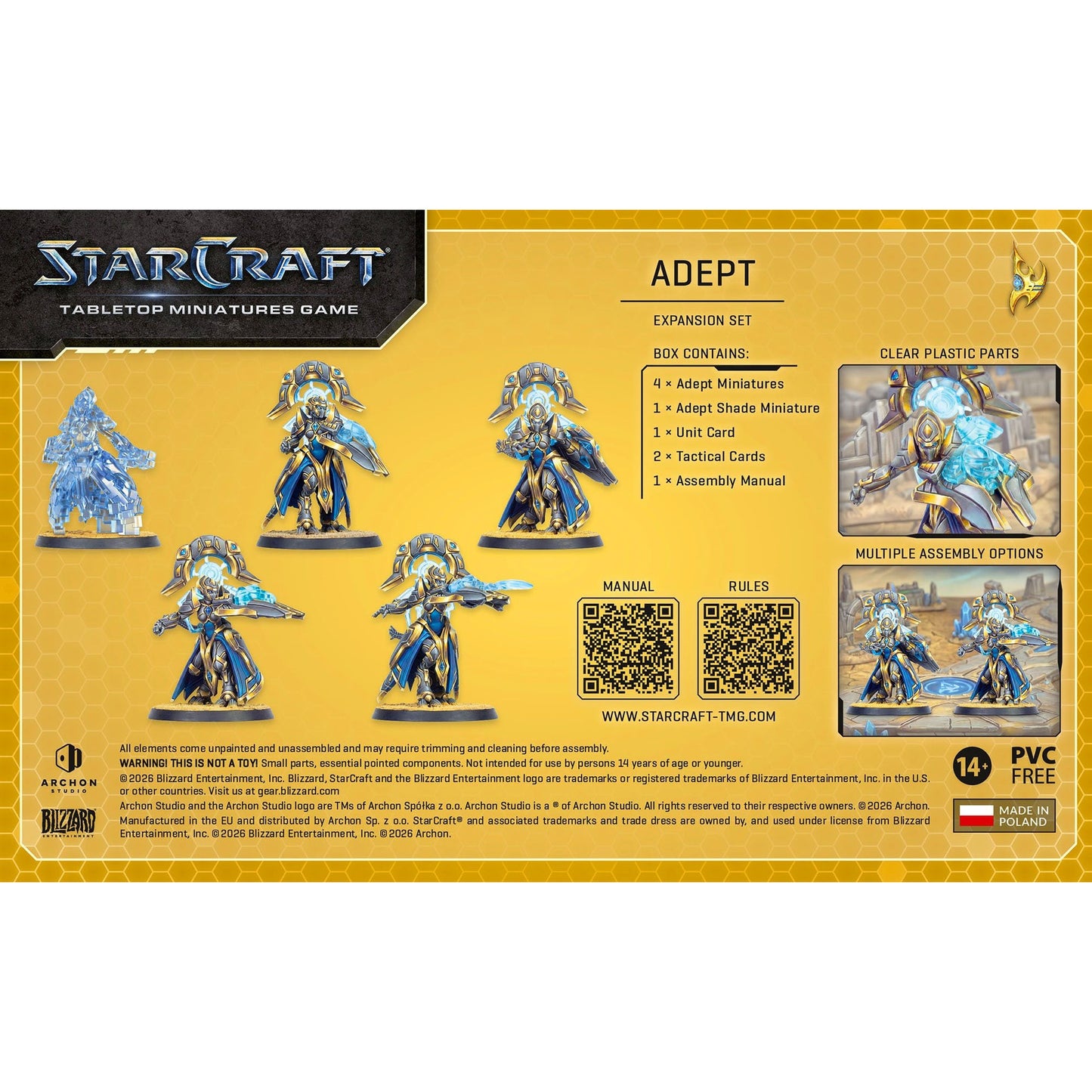 StarCraft: Tabletop Miniatures Game - Protoss Adept Expansion Set