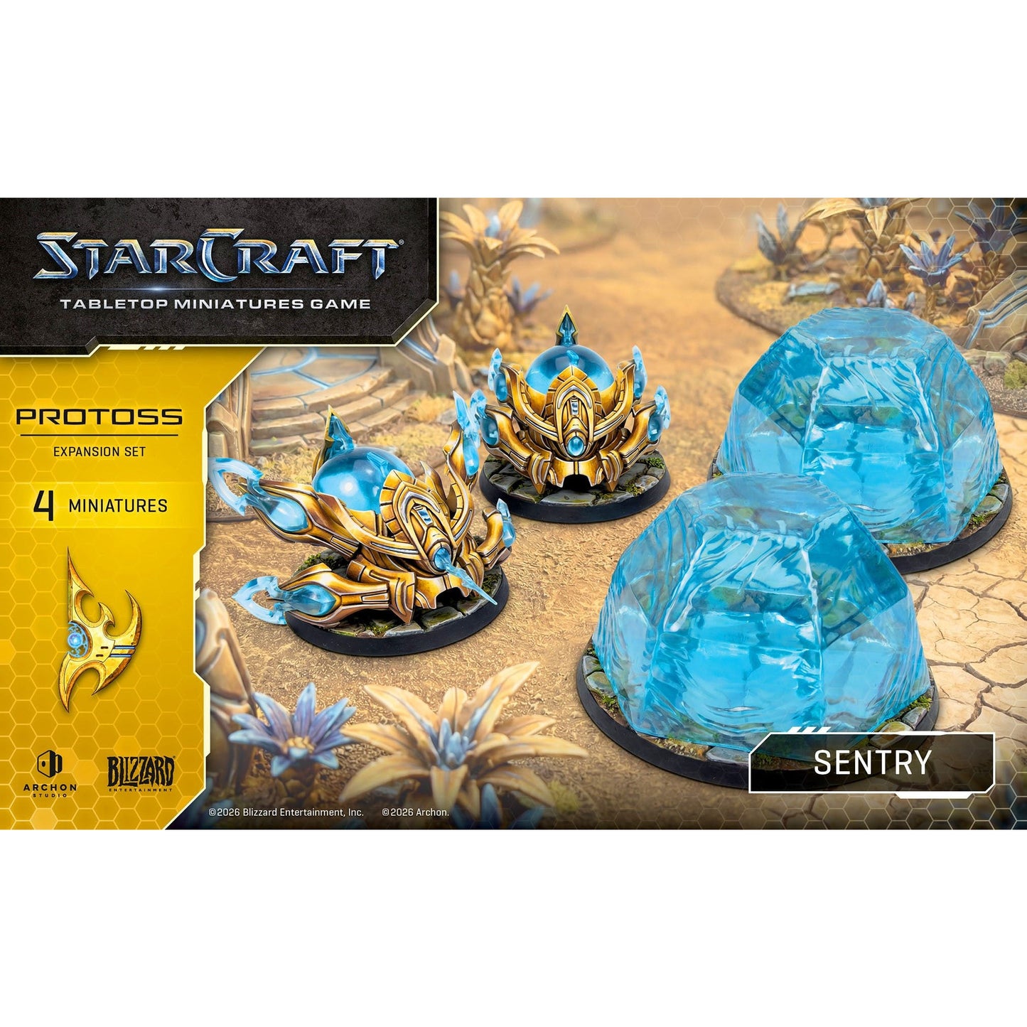 StarCraft: Tabletop Miniatures Game - Protoss Sentry Expansion Set