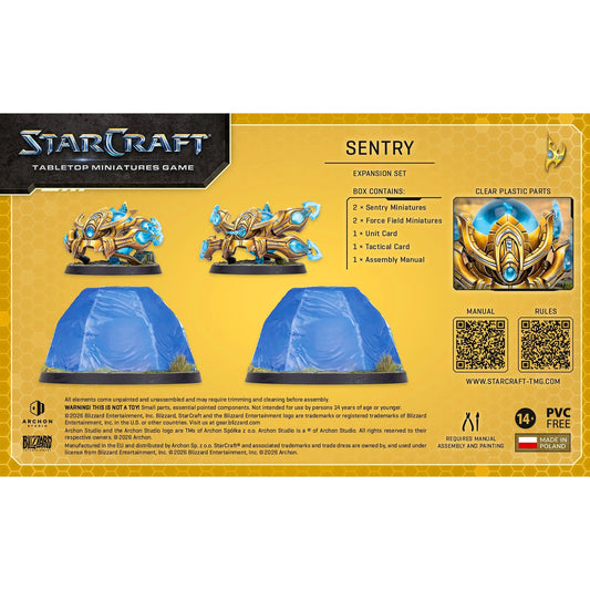 StarCraft: Tabletop Miniatures Game - Protoss Sentry Expansion Set