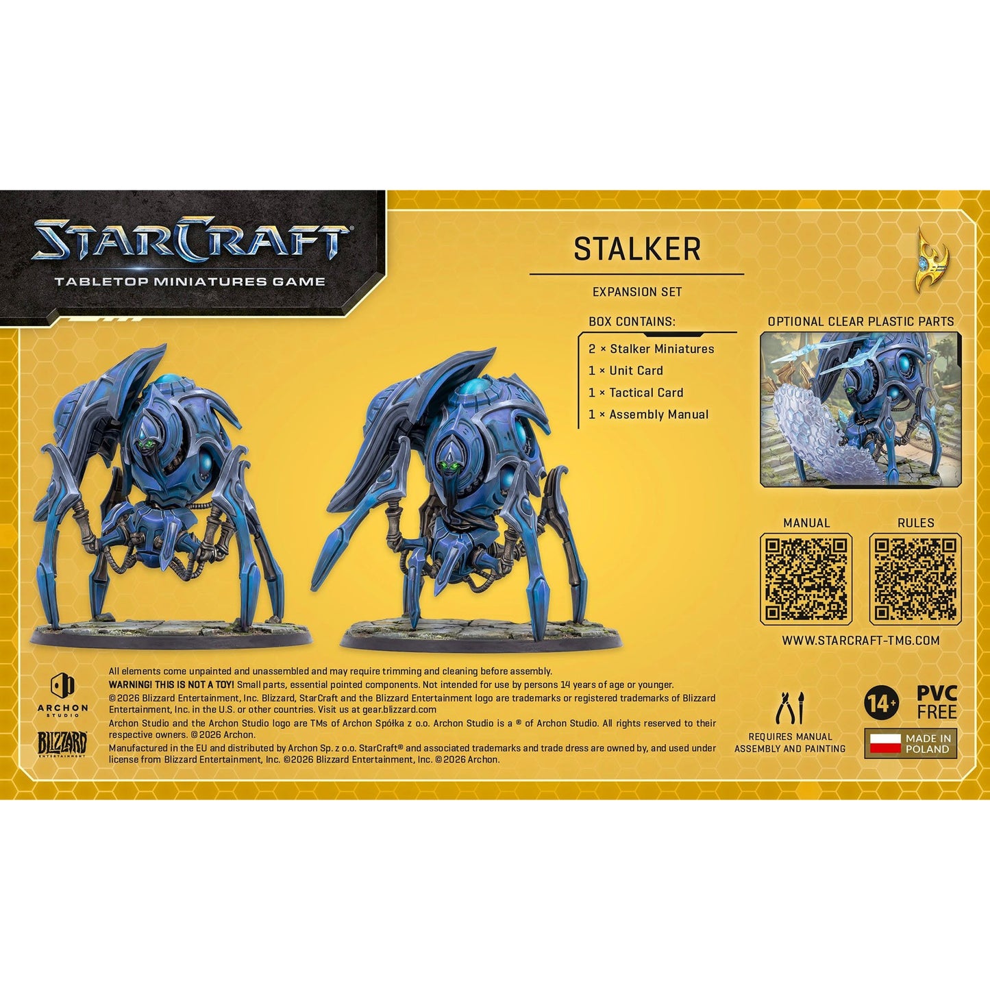 StarCraft: Tabletop Miniatures Game - Protoss Stalker Expansion Set