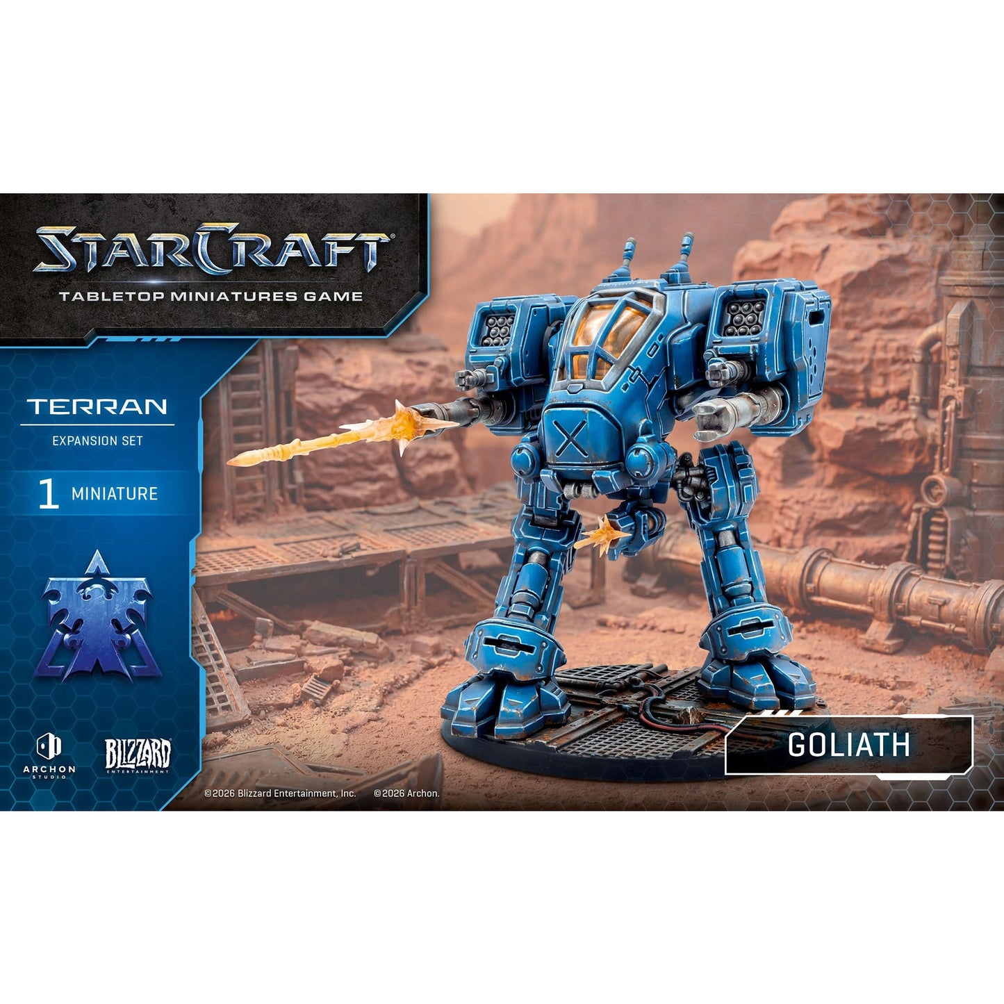 StarCraft: Tabletop Miniatures Game - Terran: Goliath Expansion Set