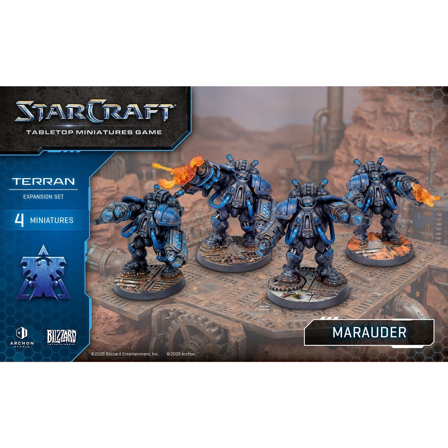 StarCraft: Tabletop Miniatures Game - Terran: Marauder Expansion Set