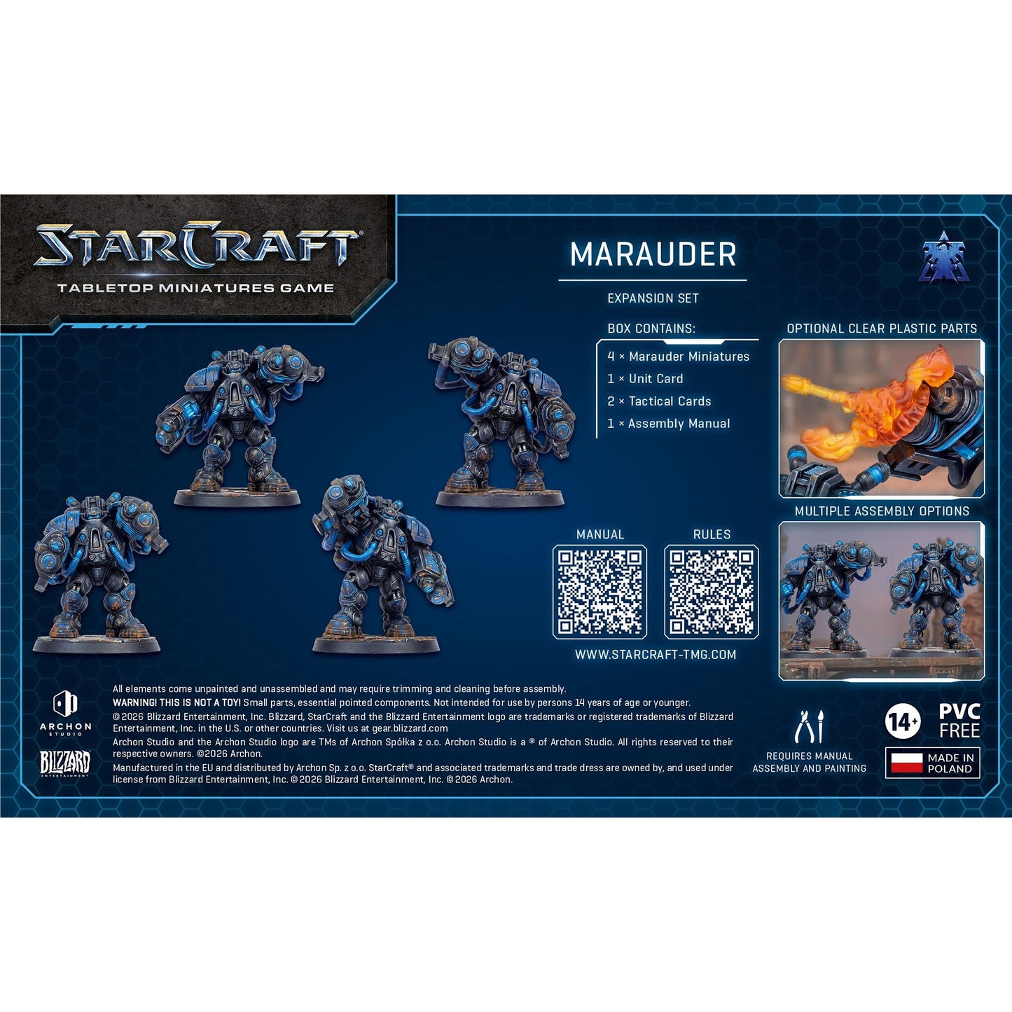 StarCraft: Tabletop Miniatures Game - Terran: Marauder Expansion Set