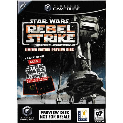 Star Wars Rogue Squadron III: Rebel Strike LIMITED EDITION PREVIEW DISC (GC)