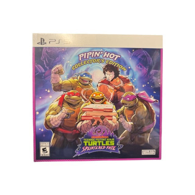 Collectible edition of Teenage Mutant Ninja Turtles game on a white background