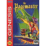 Genesis game cover for 'The Pagemaster'
