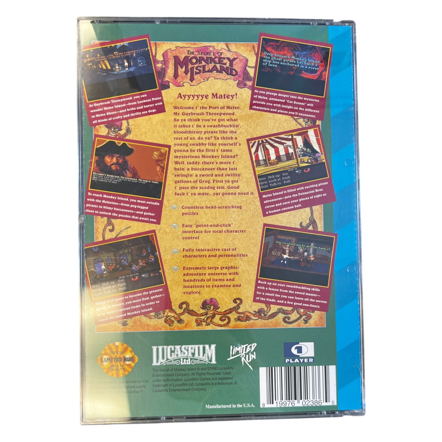 The Secret of Monkey Island (SegaCD)