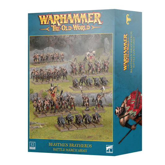 Warhammer The Old World - Beastmen Brayherds: Battle March Army (PRE-ORDER RELEASES SEPT 12TH)