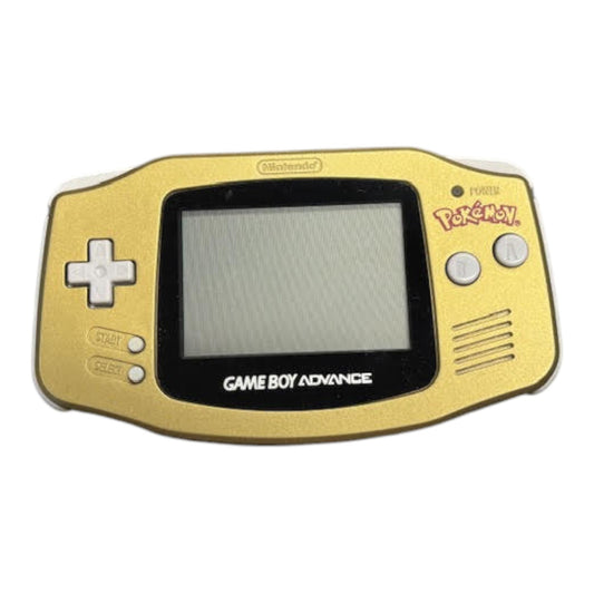 Nintendo GameBoy Advance (Gold) - Pokemon Shell