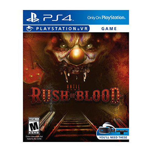 Until Dawn: Rush of Blood (VR Game) (PS4)