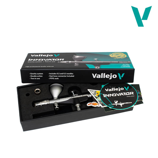 Vallejo: Innovator 2 in 1 Precision Dual Action Airbrush