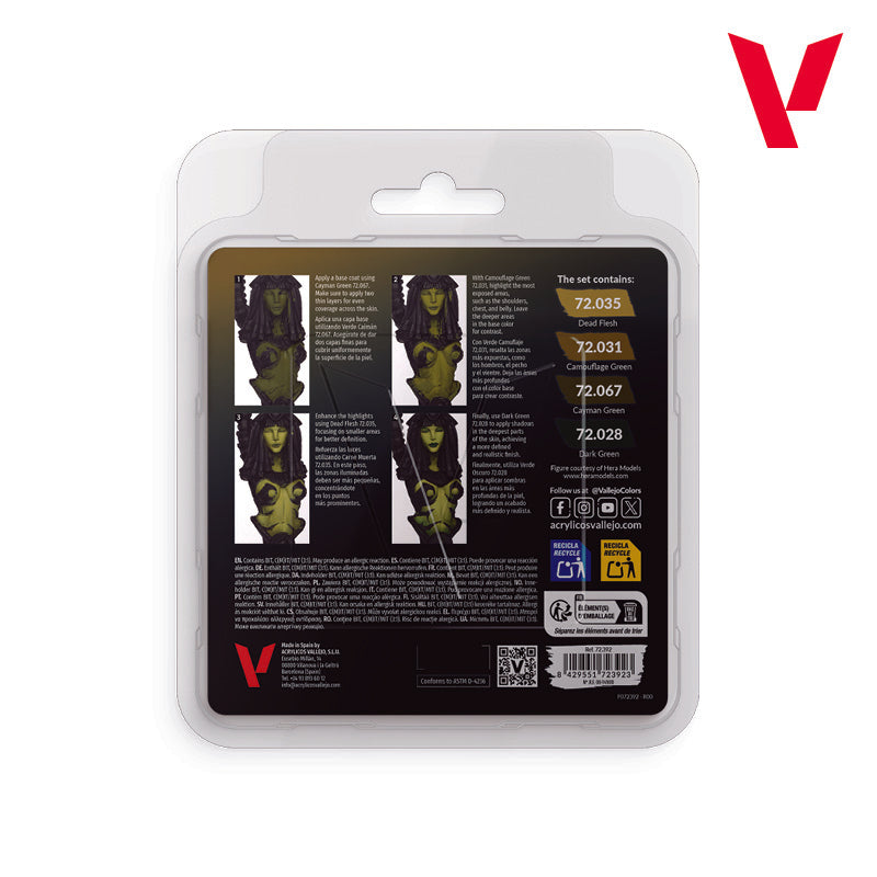 Vallejo: Game Color Dead Flesh Paint Set