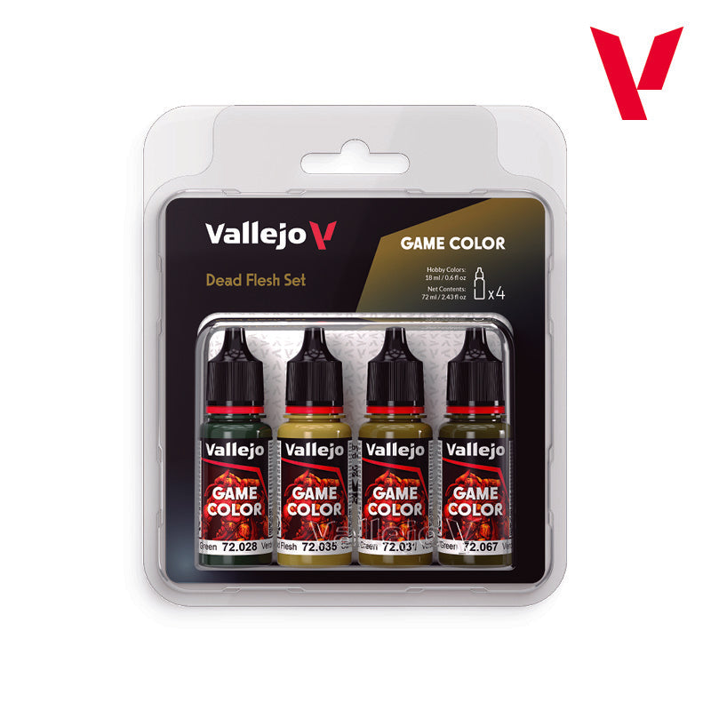 Vallejo: Game Color Dead Flesh Paint Set