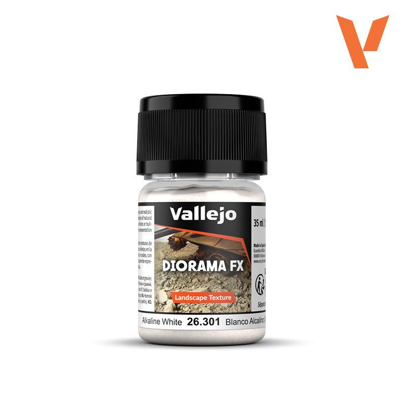 Vallejo - Diorama FX: Alkaline White Landscape Texture 0.5-1 mm 35ml